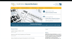 Desktop Screenshot of healthreformbeyondthebasics.org